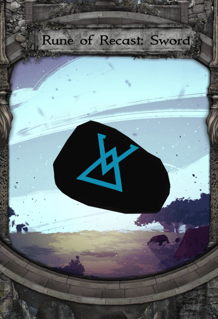 Rune of Recast: Sword: - Summoner's Nexus